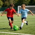 thumbnail image 1 of Linnome Alphabet Number Printed Soccer Ball Educational Soft Kick Ball for Early Learning or Play 5.9in Green, 1 of 6