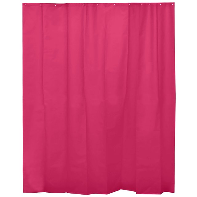 Pink Extra Long Shower Curtain Liner Plastic 79"L x 71"W