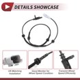 thumbnail image 4 of Unique Bargains ABS Wheel Speed Sensor Front Left Right ABS Sensor Anti-lock Braking System Sensor No.4545H3/818028136 for PEUGEOT 607 2000-2011, 4 of 7