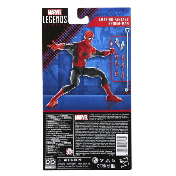 マーベルレジェンド スパイダーマン Amazing Fantasy 60th Marvel Legends Series Spider-Man 60th Anniversary Amazing Fantasy