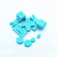 thumbnail image 2 of Boutons de Touches LR AB D PAD pour Gameboy Advance SP GBA SP (Bleu Clair), 2 of 3