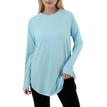 2025 Femmes Décontracté Uni Col Montant Simulé Dames Couleur Ample Col Rond Manches Longues Chaleur Manches Longues Raglan T-Shirt à Col Roulé Perlé