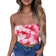 thumbnail image 1 of Tube Tops, Womens Printed Strapless Yoga Exercise Chest Wrap Pullover, 1 of 4