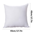 thumbnail image 3 of Dvkptbk Pillow Core Pillow Core Pillow Core Coussin Maison Hôtel Sofa Insert Oreiller Literie, 3 of 7