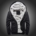thumbnail image 1 of Men's Fashion Autumn And Winter Loose Casual Solid Color Jacket, 1 of 4