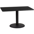 thumbnail image 1 of Flash Furniture 30" x 48" Restaurant Dining Table in Black, 1 of 2