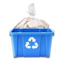 thumbnail image 2 of Plasticplace 14 Gallon Clear Recycling Trash Bags â”‚ 1.2 Mil Garbage Can Liners â”‚ 21"x16"x27â€™â€™ (200 Count), R14121CL, 2 of 4