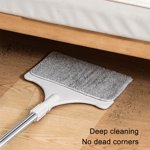 Dvkptbk Broom mop Retractable Gaps Dusting Cleaner Cleaning Tools with Microfiber Dusting Cloths Long Handle 62 Inches Washable and Retractable Duster Brush for Cleaning Under