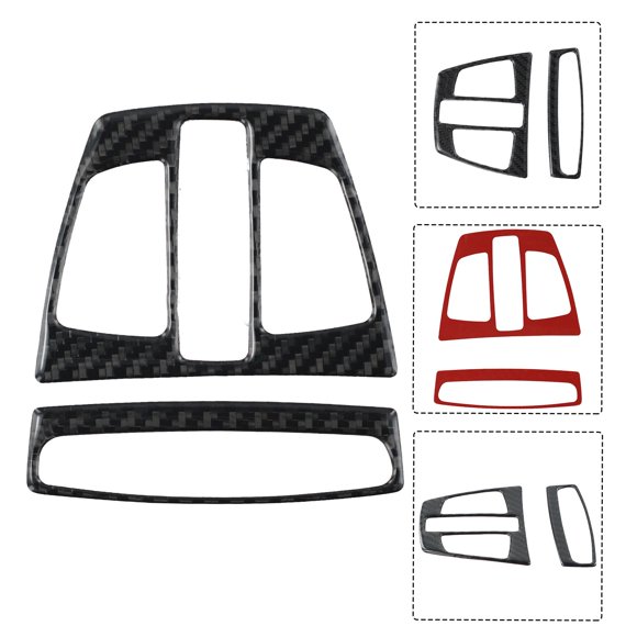 Auto Interior Parts Panel Frame Trim Car Accessories Auto Car For BMW F30 F34 F32 For BMW 1 Series F20 Carbon Fiber High Quality