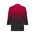 thumbnail image 4 of FAIWAD Womens 3/4 Sleeve Tunic Tops Color Block Round Neck Shirt Soft Lightweight Loose Top with Chest Pockets, 4 of 4