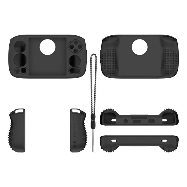 Housse Souple de Protection pour Console de Jeu Portative RGB Cube, Antichute, Antichoc, avec Lanière