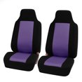 thumbnail image 1 of Classic Two Tone Universal Seat Covers Fit For Car Truck SUV Van - Front Seats, 1 of 3