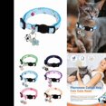 thumbnail image 4 of Fragmented Cat Ribbon Cat Collar Fresh Little Fragmented Cat Ribbon Cat Collar, 4x14x2 cm, Blue, 4 of 9
