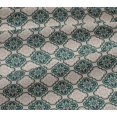 thumbnail image 5 of oneOone Viscose Jersey Tan Fabric Floral & Tiles Moroccan Sewing Craft Projects Fabric Prints By Meter 60 Inch Wide, 5 of 5