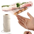 thumbnail image 4 of Gkeoshab Kit d'Aiguille et Fil Corde en Coton 200 m 2 mm pour Artisanat de Cuisine Cuisine Viande Dinde Saucisse Rôtissage Emballage Cadeau Jardinage Crochet Tricot Maison et Jardin, 4 of 9