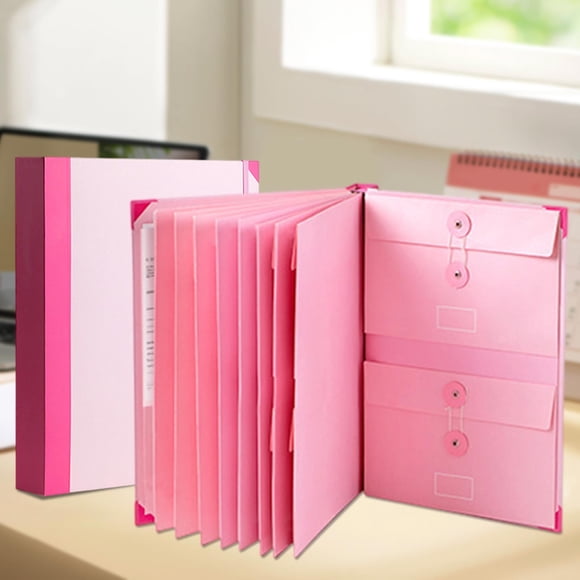 EGNMCR Closet Organizers and Storage, Organization and Storage, Storage Bins, Storage Containers Manila Pocket Folder Accordion File Folder Paper accordion Manila file folder