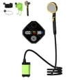 thumbnail image 1 of Graflsoa Portable Outdoor Shower Kit with Rechargeable Electric Pump, 7800mAh Battery, ABS Material, Green/Blue/Orange Options, 8L/Min Flow Rate, Includes Shower Head, Hose, and Accessories, 1 of 6