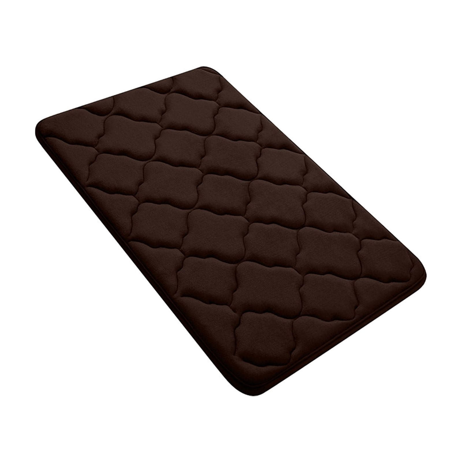 Bath Mats for Bathroomfoam Bath Mat Rug Soft Non Slip and Absorbent Bathroom Rug Machine Wash Dry Comfortable Thick Bath Rug Carpet for Bathroom Floor Tub and Shower