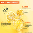 thumbnail image 4 of Garnier Vitamin C Daily UV Invisible Fluid Sunscreen Moisturizer SPF 50+, 50 ml, 4 of 11