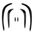 thumbnail image 3 of 6pcs Car Front Bumper Spoiler Set Glossy Black Replacement for Mercedes‑Benz C‑Class W205 AMG‑LINE C43, 3 of 14