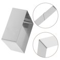 thumbnail image 4 of Miangastore Square Mousse Stainless Steel Cake Ring Mousse Cutter Cake Dessert Ring Pastry Mould Baking Tool (Silver), 4 of 9