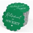 thumbnail image 4 of Inkdotpot Real Silver Foil Retirement Is Sweet Text Tags Favor Hang Paper Tags 50 Pieces, 4 of 6