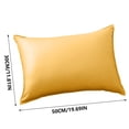 thumbnail image 2 of RKSTN Taies d'Oreiller d'Extérieur d'Extérieur Imperméables Housse d'Oreiller Rectangulaire Moderne Couleur Unie Coussin Oreiller Dossier Housse d'Oreiller, 2 of 7