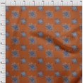 thumbnail image 3 of oneOone Polyester Lycra Fabric Floral Block Print Fabric BTY 56 Inch Wide, 3 of 4