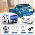 thumbnail image 4 of SSZMDLB 1Pcs Interactive Smart Mini Bus Toy, Remote Control Induction Car for Kids, Gesture Following Robot Car, Obstacle Avoidance Toy Vehicle, USB Rechargeable RC Car, Desktop Toy Car for Children, 4 of 9