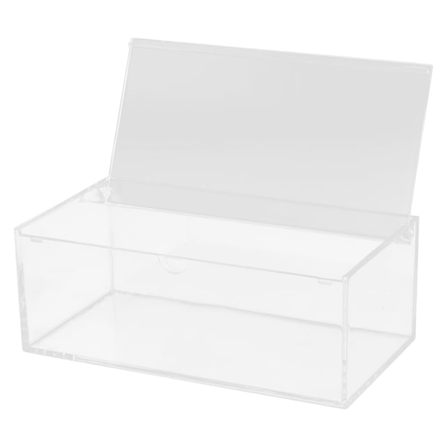 KAKOWELY Clear Box With Lid Sundries Storage Box Washing Powder Box Laundry Organizer Clear Storage Organizer Large Capacity Box Laundry Detergents Container,6.1X"X3.27"X2.09"