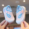 thumbnail image 4 of Girls Sneakers, Spring New Soft Soled Single Shoes Baby Walking Shoes Bow Princess Small Solid Shoes, 4 of 5