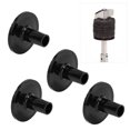 thumbnail image 2 of 15 Pcs Accessoires Cymbale Instrument Manchon de Support de Tambour en Plastique Noir Base de Tambour Durable Composants Solides pour Tambour, 2 of 9
