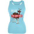 thumbnail image 1 of Relax I've Goat Got This Funny Juniors Soft Tank Top, 1 of 1