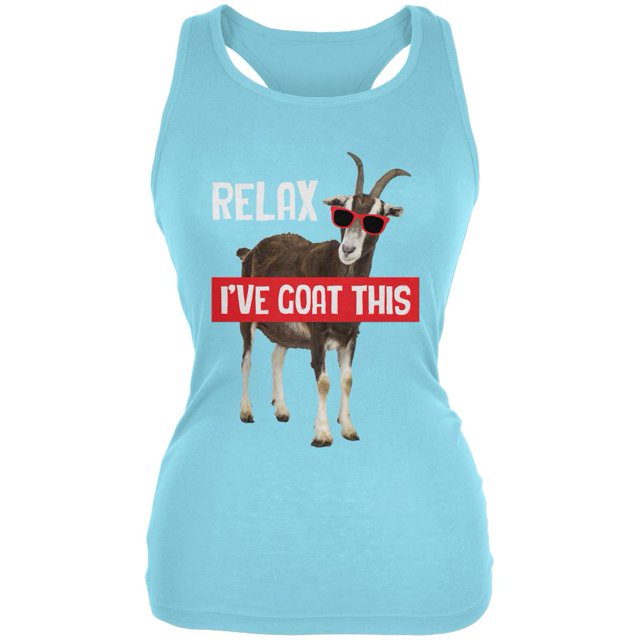 Relax I've Goat Got This Funny Juniors Soft Tank Top