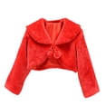 thumbnail image 2 of Cape Châle pour Filles Robe de Fête de Noël Belle Performance Bas de Maillot Lavable à la Main Élégante Garde au Chaud Vêtements Fournitures pour Filles Rouge TP, 2 of 8