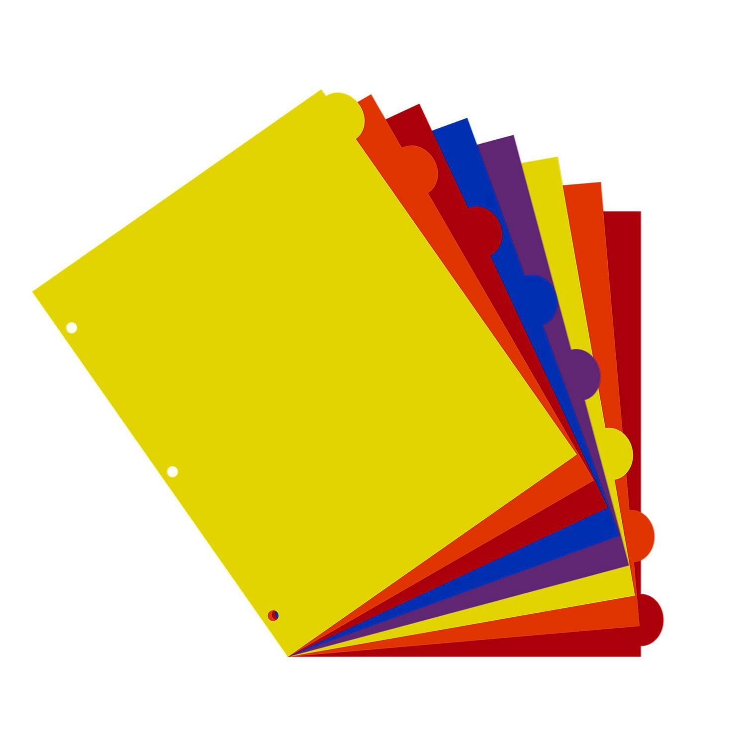 PEN+GEAR DURABLE VIEW WRITE ON 8 TAB  DIVIDER