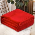 thumbnail image 1 of Vaidha Super Soft Warm Solid Warm Fleece Blanket Throw Rug Sofa Bedding 70x100cm, 1 of 3