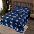 thumbnail image 2 of Erosebridal Ocean Ship Wheel Coverlet Set Twin, Vintage Nautical Bedding Set, Stripes Decor, 2pcs, 2 of 5