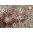 thumbnail image 4 of oneOone Cotton Cambric Fabric Block & Geometric Ikat Print Fabric By Yard 56 Inch Wide, 4 of 4