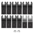 thumbnail image 2 of Multitool Blade,14Pcs Oscillating Saw Blade Oscillating Blade Oscillating Tool Blade Sturdy Construction, 2 of 8