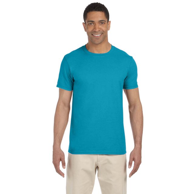 Gildan T-Shirt Étiquette Pré-Rétrécie Softstyle pour Hommes, Style G64000