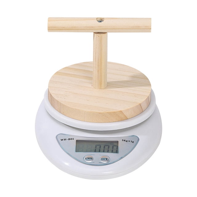 Hearth & Gear Bird Weight Scale Parrot Training Animal Scale With | High Accuracy Convenient Digital Weighing Tool For Weight Changing Birds Parrot Parrot on Shoulder Prop Swings for Small Birds Cage