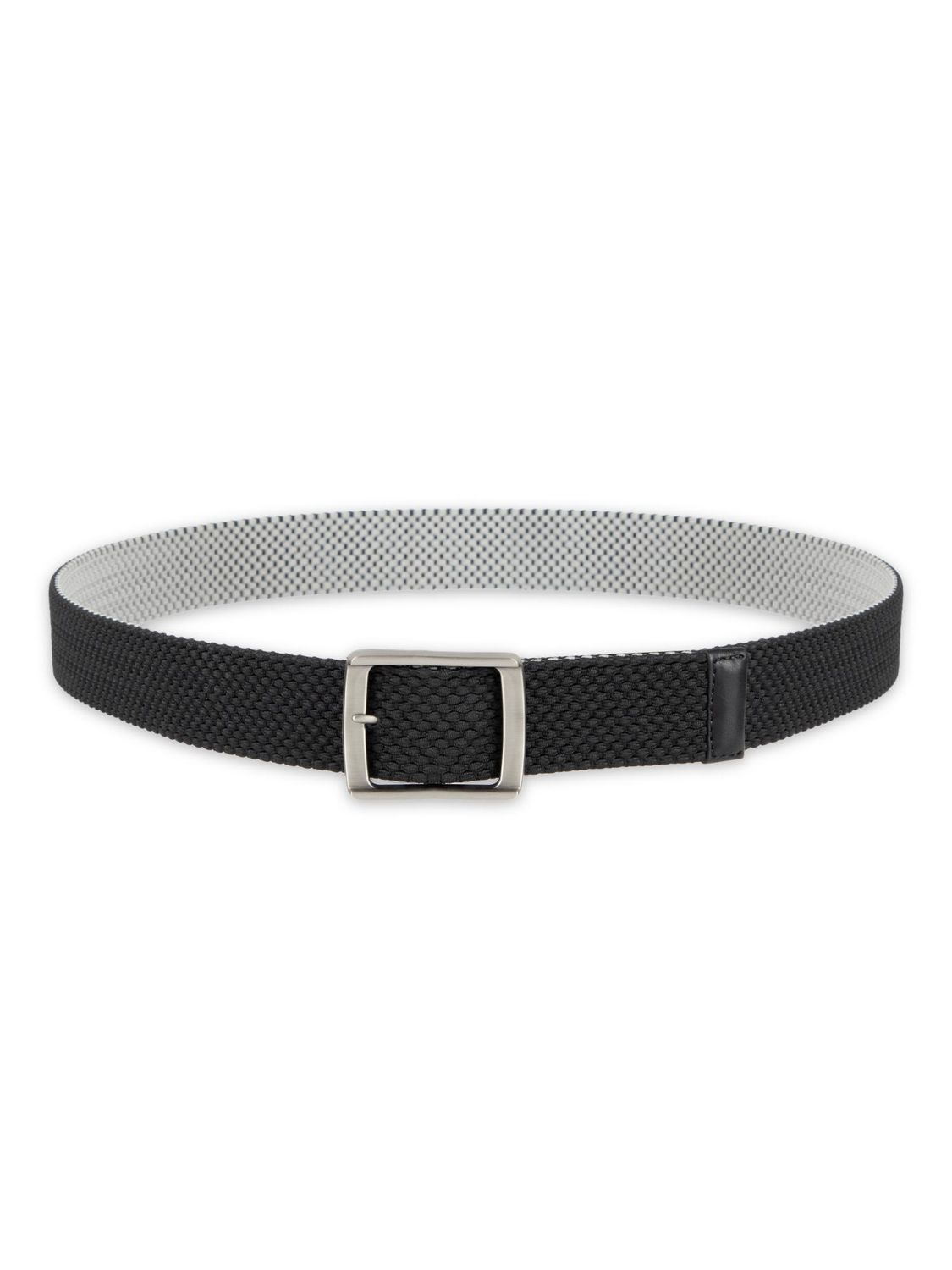 Work To Weekend by Haggar Men's 35mm Reversible Stretch Fabric Braid Belt.