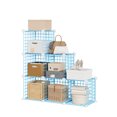 thumbnail image 1 of Wire Cube Storage, 6-Cube Closet Organizer Storage, Modular Shelves Units, Storage Bins Shelving, for Bedroom, Office, 1 of 9