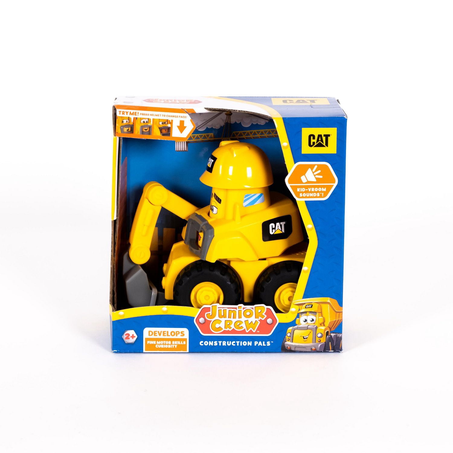 Cat® Les p'tits amis du chantier Construction Pals Junior Crew Excavatrice,Catipillar Excavator