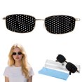 thumbnail image 2 of Retro Narrow Rectangle Metal Frame Sunglasses For Women Classic 90s Style Fashion Eyewear, 2 of 9