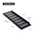 thumbnail image 1 of Bgsha 100mm Aluminium Rectangular Cabinet Wardrobe Air Vent Grille Ventilation-Cover, 1 of 4