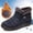 Dark Blue, variant on LSLJS Women Snow Boots Winter Shoes with Fur Lined Warm Slip On Boots for Women Waterproof Booties Comfortable Outdoor Anti Slip Shoes