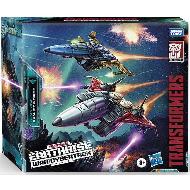 Transformers War For Cybertron Earthrise 7 Inch Action Figure Voyager Class Exclusive - Seeker Elite (Ramjet & Dirge)