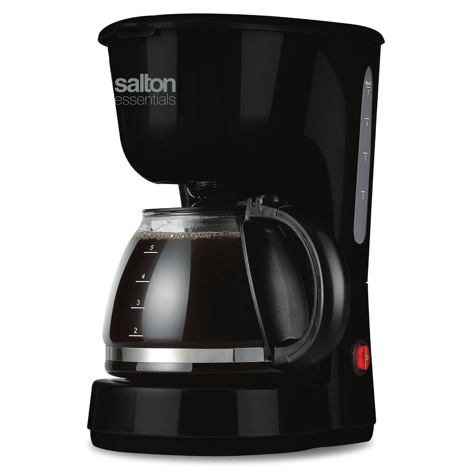 Salton Essentials Machine à café noire 5 tasses